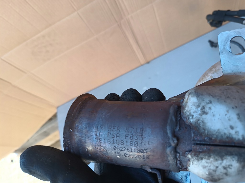 фото №6, Peugeot 308 t9 1.2 thp каталізатор фільтр fap 9816188180 k718 citroen opel