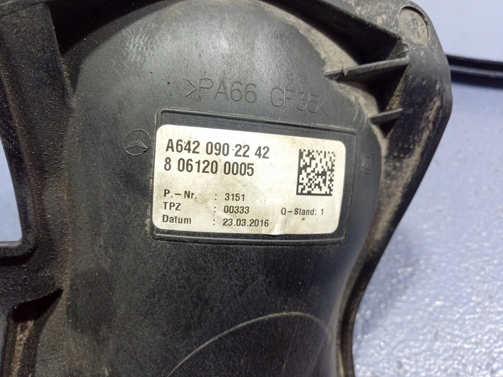 фото №8, Mercedes gls x166 w166 3.0 cdi труба шланг всмоктуючий a6420902242