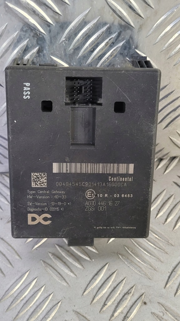 фото №1, Блок керування модуль бортовий комп'ютер mercedes actros mp4 a 000 446 16 27