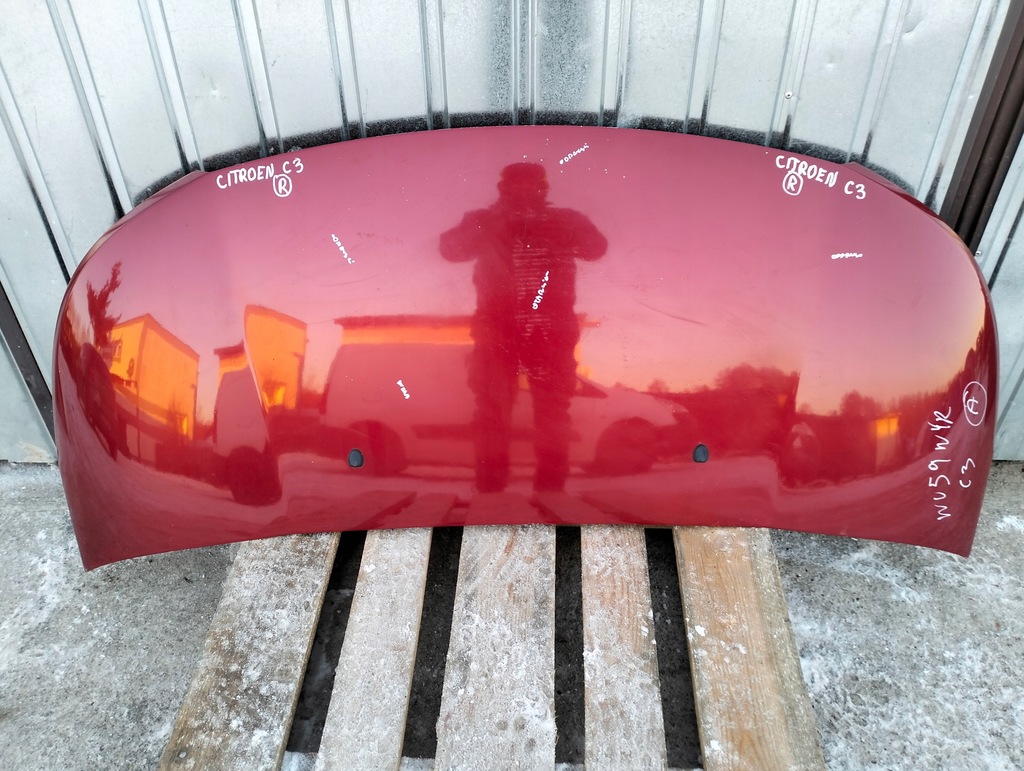 фото №1, Капот citroen c3 picasso колір kjcc 2008-2012