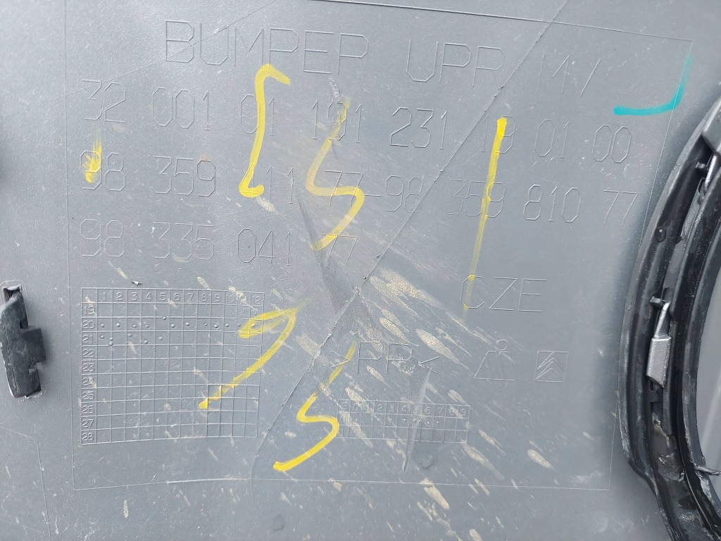 фото №15, Citroen c3 iii lift 20- бампер перед передний