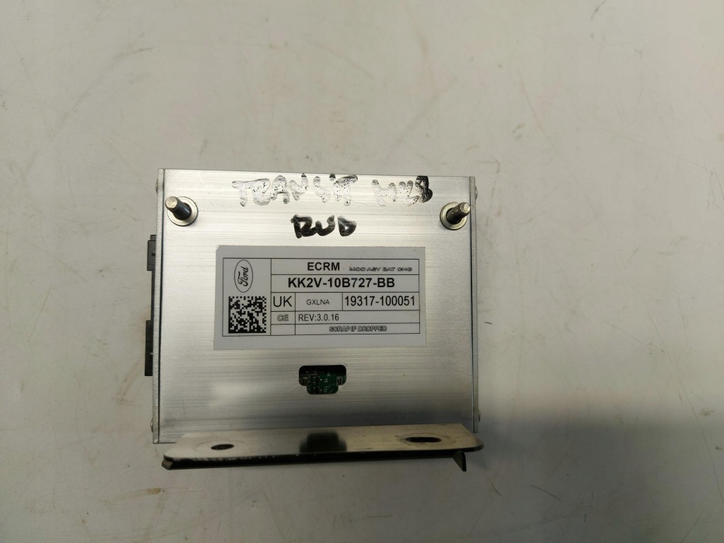 фото №1, Ford transit mk8 rwd, 2020 модуль блок управления аккумулятора 2.0d kk2v-10b727-bb