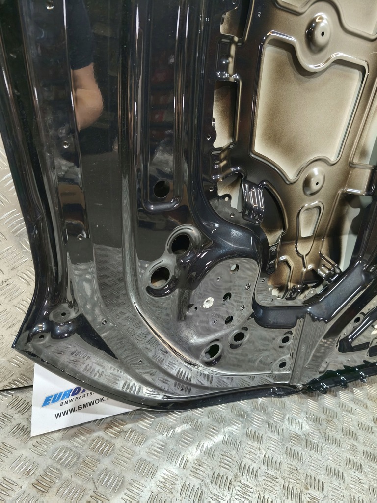 фото №11, Bmw u11 x1 капот крышка двигателя czarna