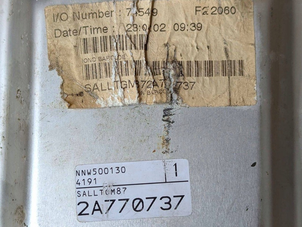 фото №16, Набор стартовый land rover discovery 2 l318 2002 nnw500130