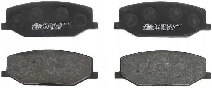 фото №1, Ate 13.0460-5966.2 набор тормозных колодок тормозных, тормоза дисковые