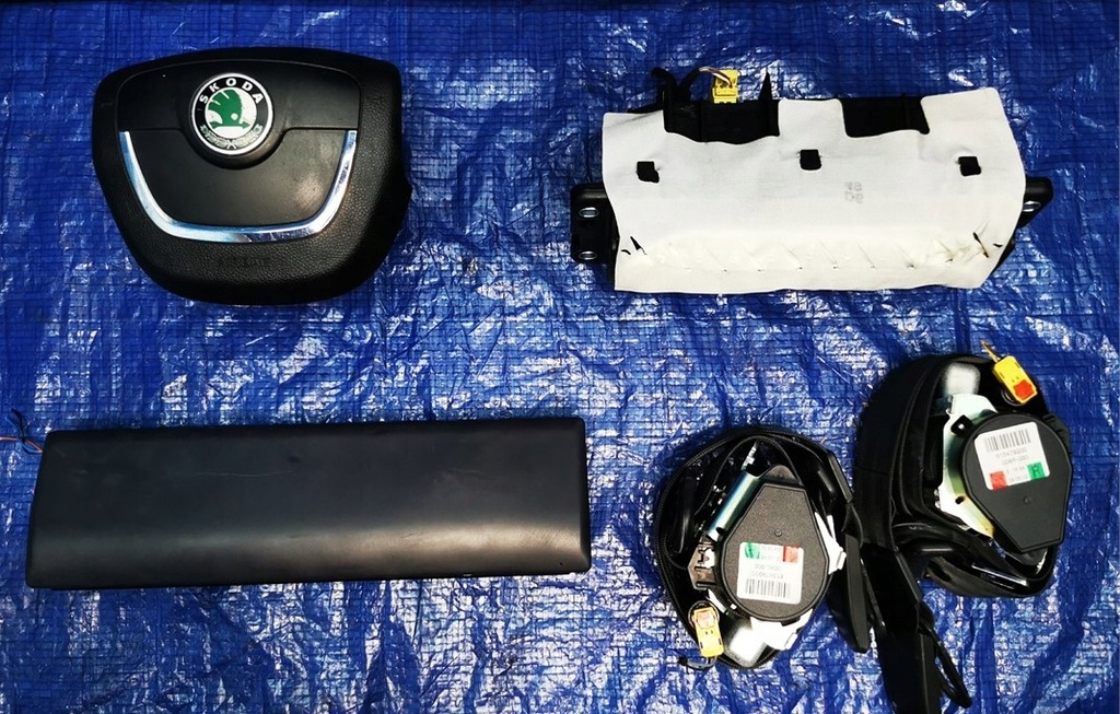 фото №1, Skoda superb ii подушка безпеки подушки безпеки натягувачі