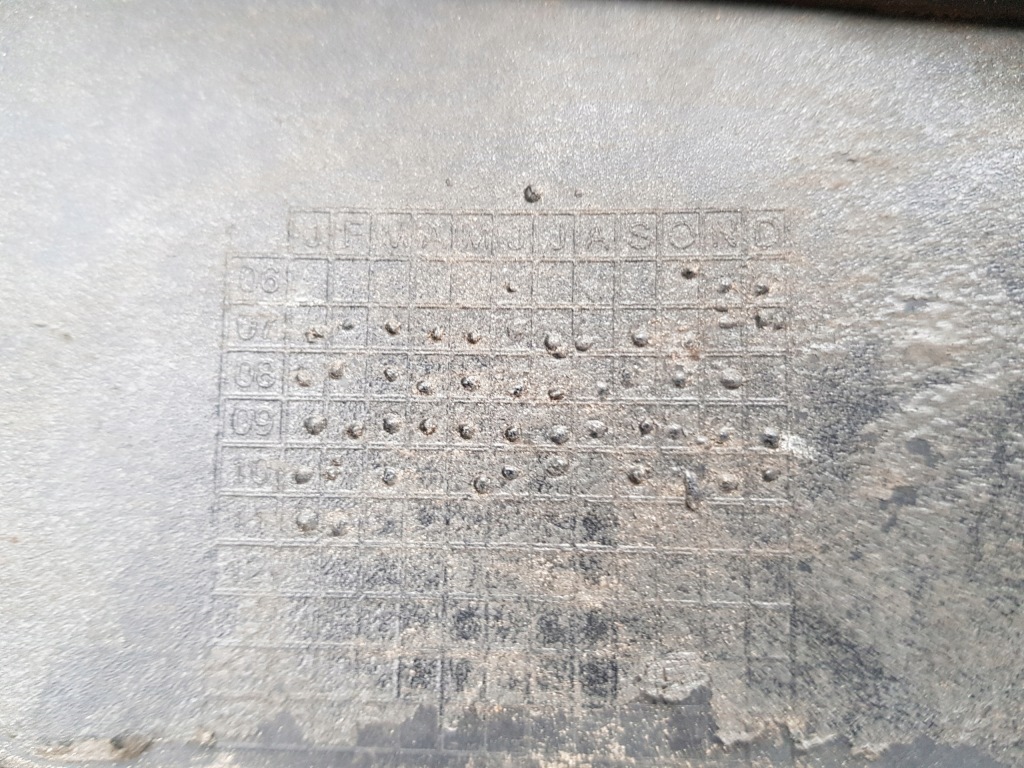 фото №14, Citroen c4 picasso 06- накладка молдинг бампера задняя 4xpdc 9654504777