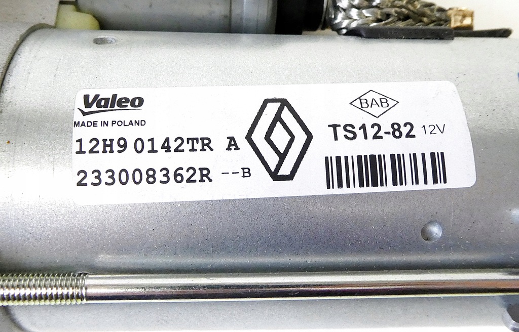 фото №4, Oryg renault стартер 1.6 tce megane iv duster