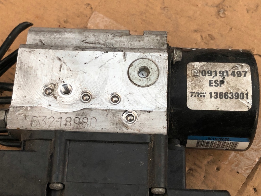 фото №7, Насос abs opel signum 2,0 dti 54084696a 09191497