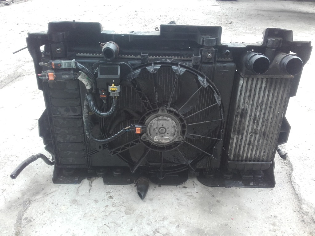 фото №1, Peugeot 508 pas радиатор вентилятор 1.6 hdi
