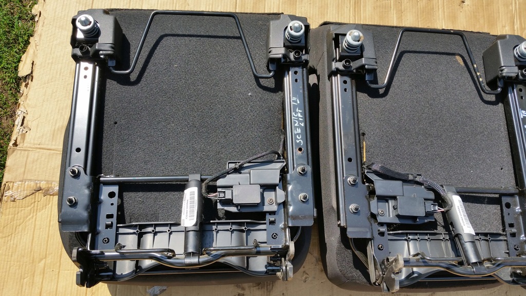 фото №10, Renault scenic iii lift сиденья задняя ii ряд комплект