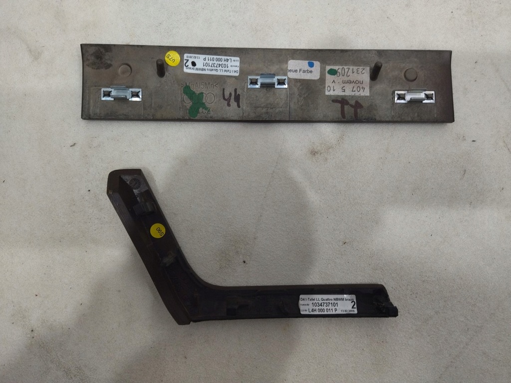 фото №13, Комплект оригінальних декор накладки drewno audi a8 d4 2010-2018r