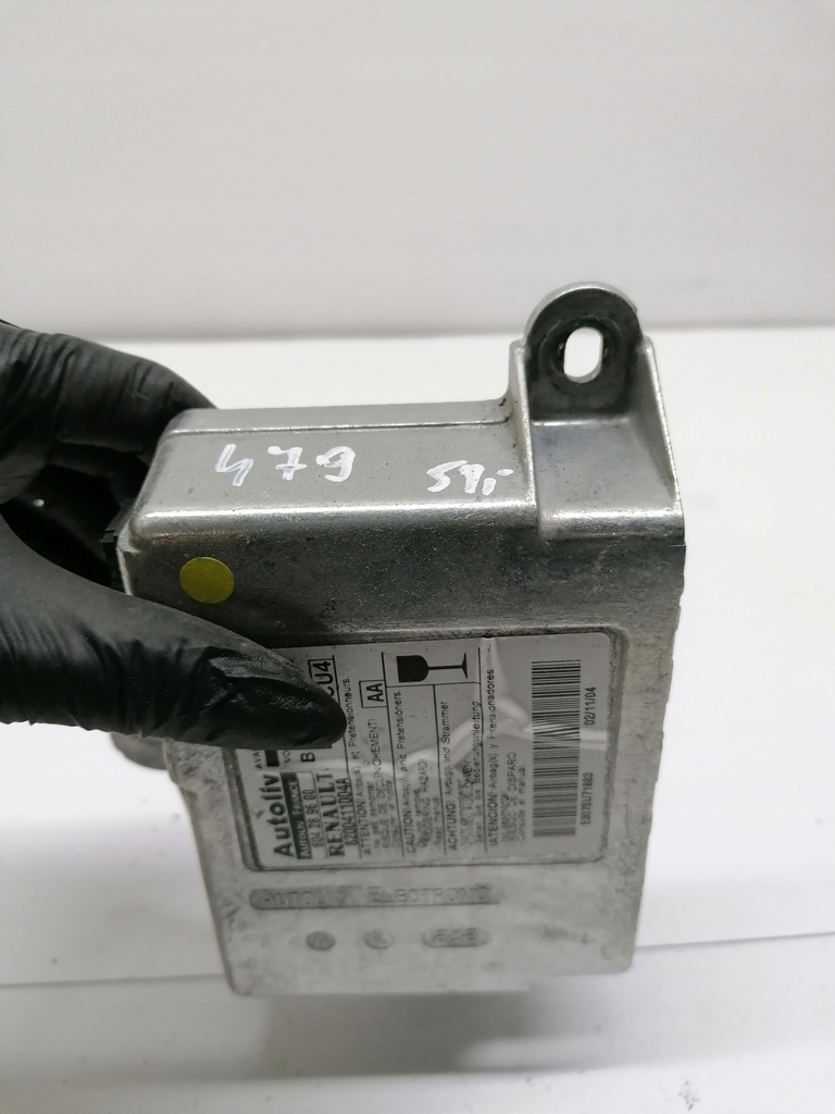 фото №2, Модуль датчик подушка безопасности renault 8200411004a