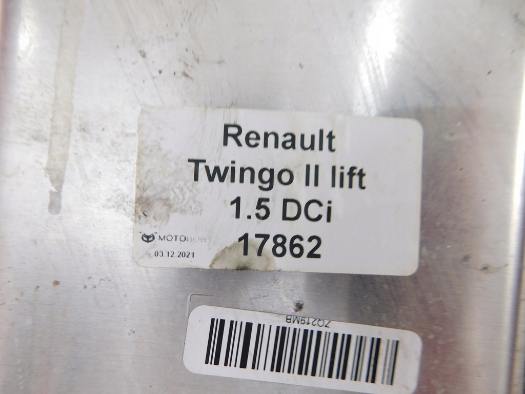 фото №5, Renault twingo ii lift 1,5 бортовой компьютер