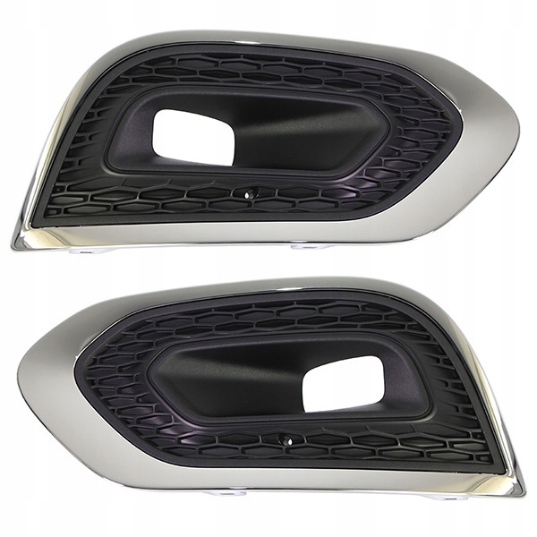 фото №1, Renault kadjar 18- решётка радиатора рамка противотуманная фара l+p хром