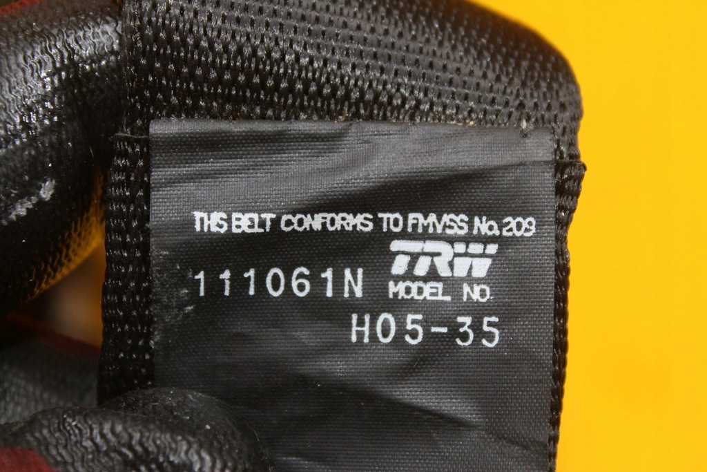 фото №6, Pas безпеки лівий задня 3 ряд w251