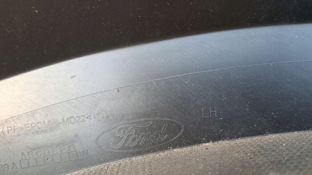 фото №8, Ford ranger raptor молдинг крила лівий задня jb3b