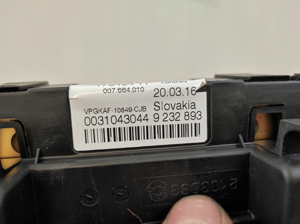 фото №8, Счетчик приборная панель eu bmw iii 3 gt f34