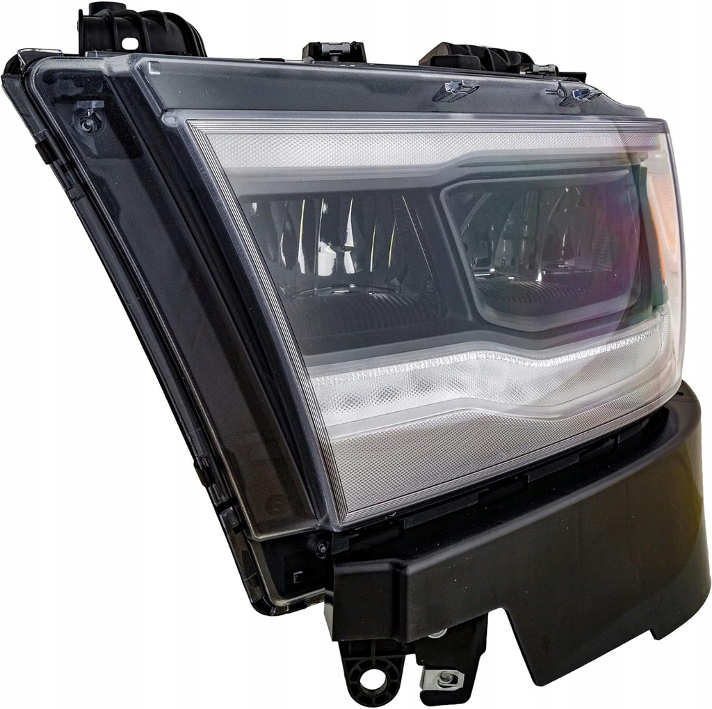 фото №2, Dodge ram 1500 2019- лампа led передняя левая czarna nowa