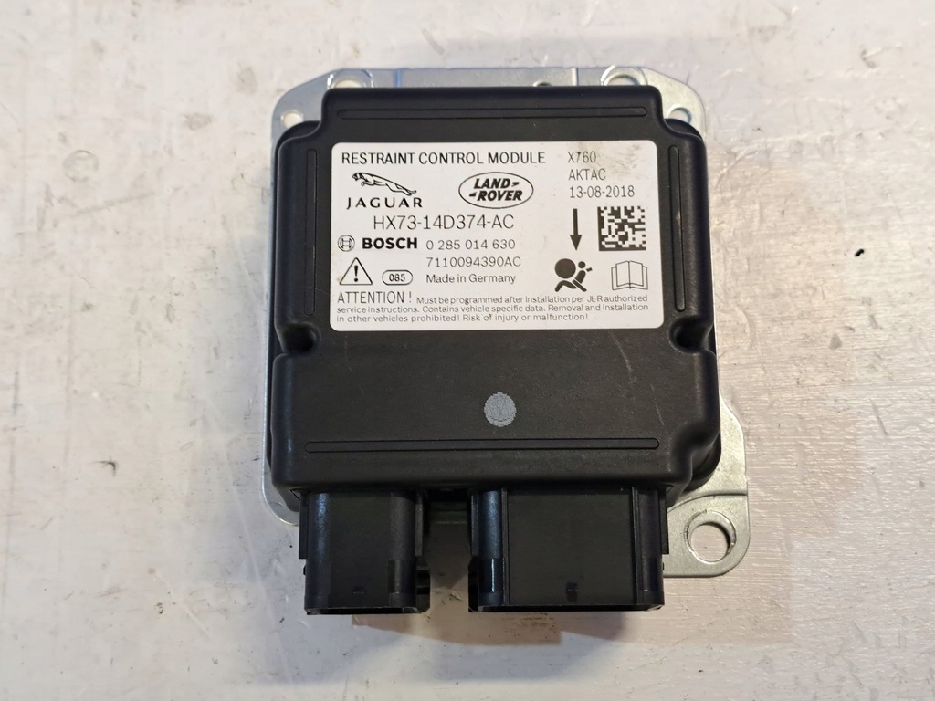 фото №6, Jaguar xe 2019 модулі подушок повітряних