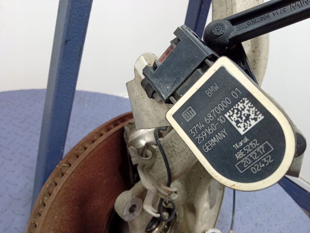 фото №5, Bmw 7 g11 g12 740dx поворотный кулак левая перед