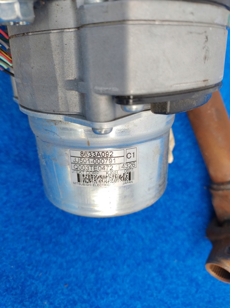 фото №10, Mitsubishi asx outlander воздуховод переключатели замок зажигания колонка набор ro/a037