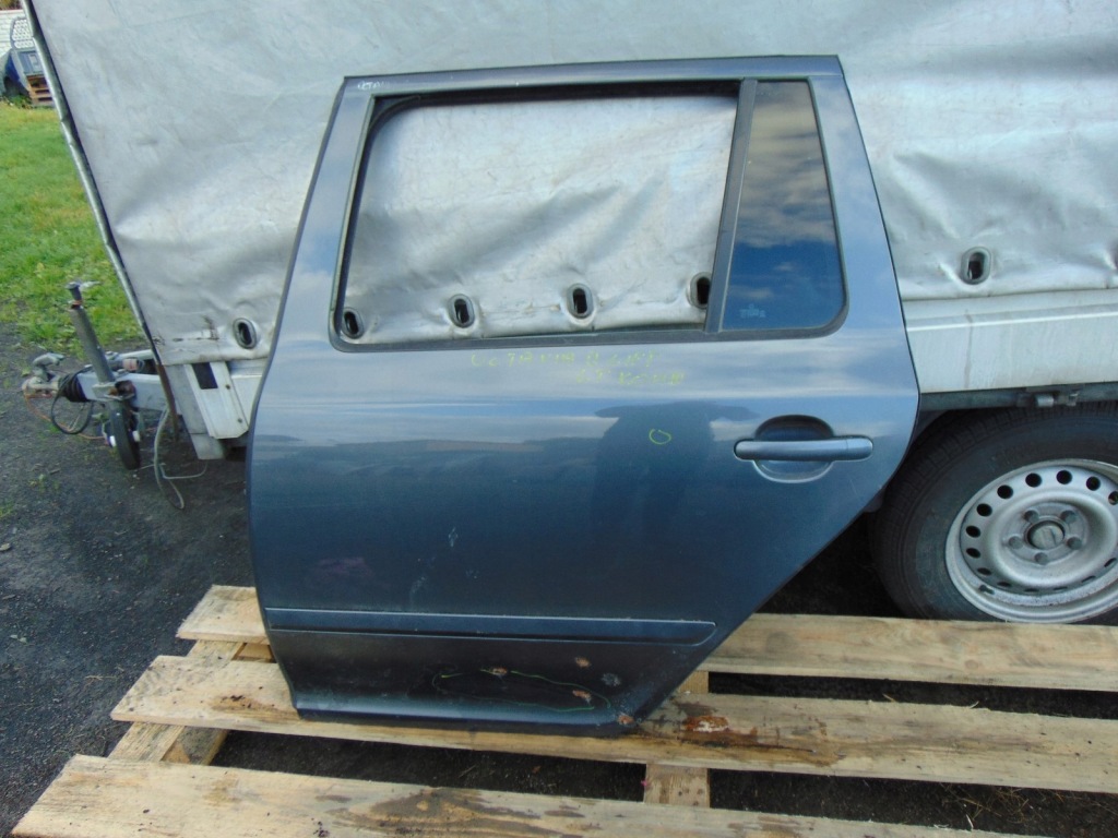 фото №6, Дверь левый задняя skoda octavia ii kombi lift 9153
