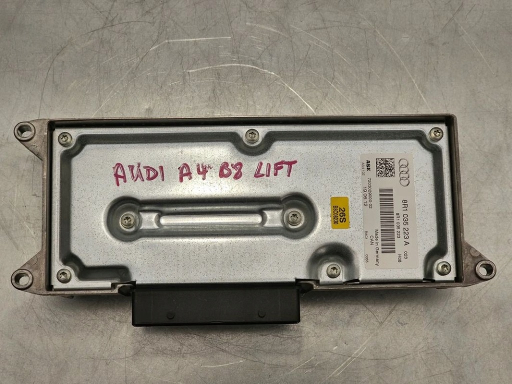 фото №3, Audi a4 b8 a5 8t усилитель радио аудио 8r1035223a