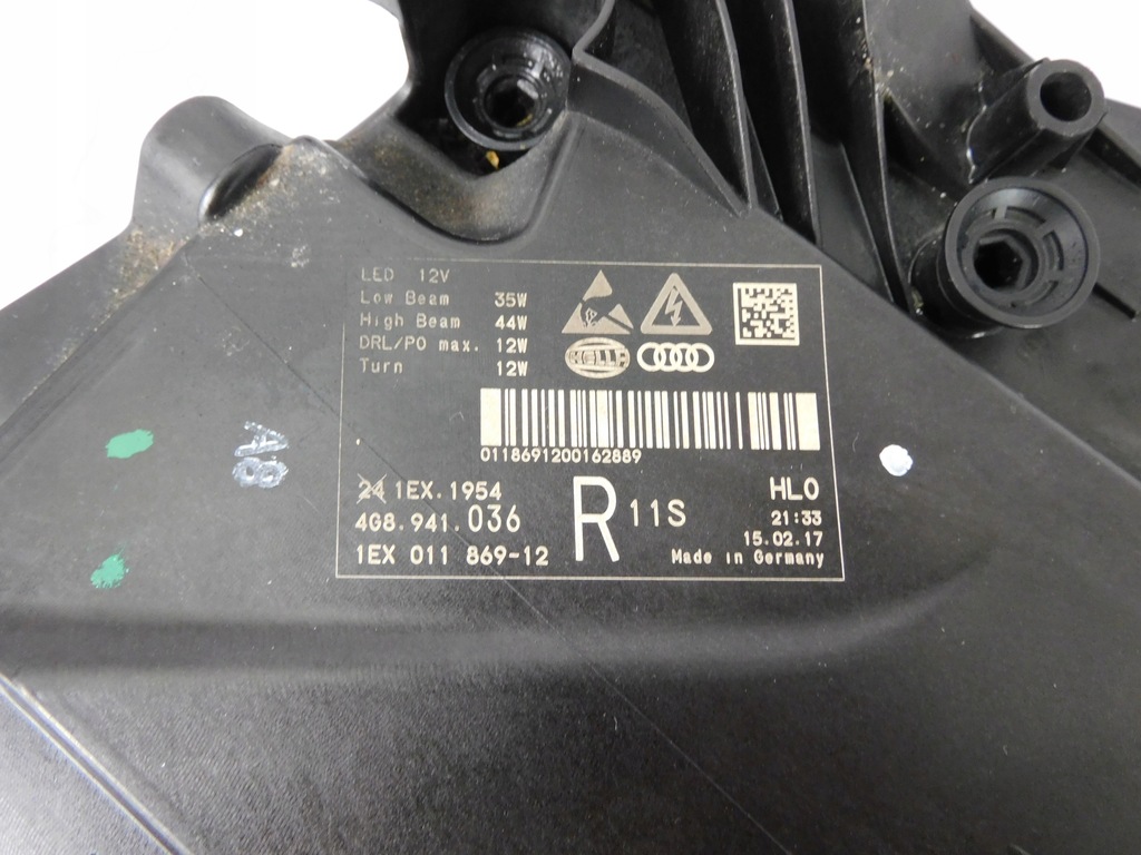 фото №15, Audi a7 4g8 s7 лампа правая перед matrix 4g8941036