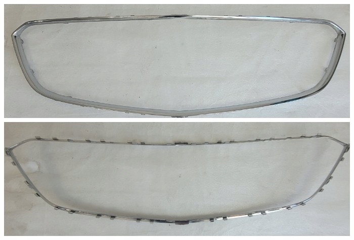 Бампер перед передній хром решітка opel insignia b 2017- 39136417 Зі Шроту