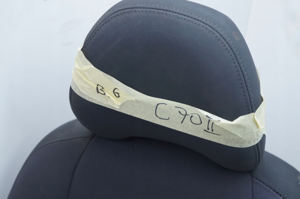 Сиденье левый перед передний volvo c70 2 чёрный водителя Недорого