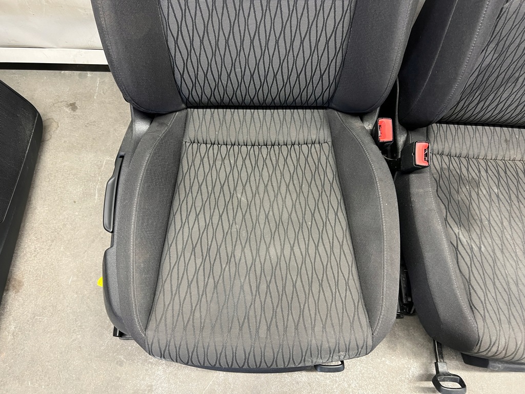 фото №6, Seat leon iii 3 kombi внутрішні сидіння сидіння лівий правий заднє сидіння задня комплект