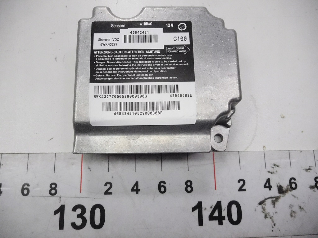 фото №10, Модуль датчик подушка безпеки alfa romeo 147 00-10 46842421