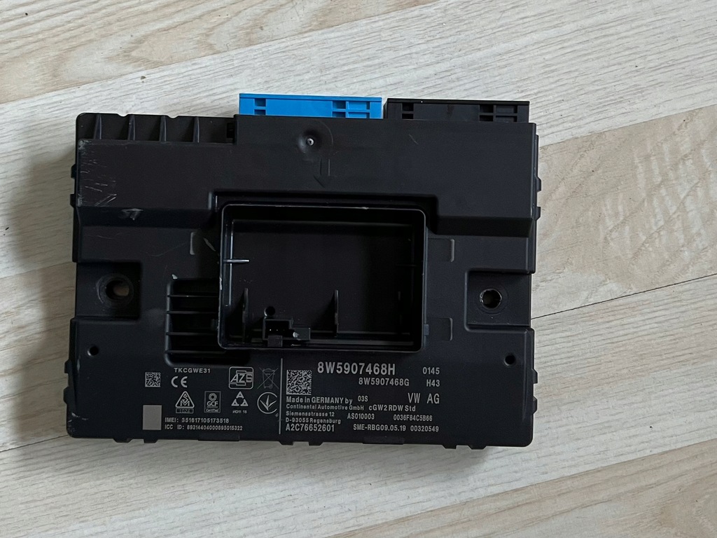 фото №1, Модуль блок керування шлюз audi a5 8w 8w5907468h