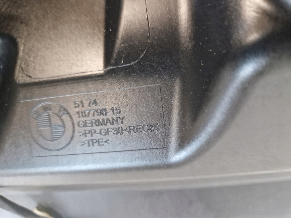 фото №6, Bmw x1 f48 шторка повітропровід повітря жалюзі 517418779815