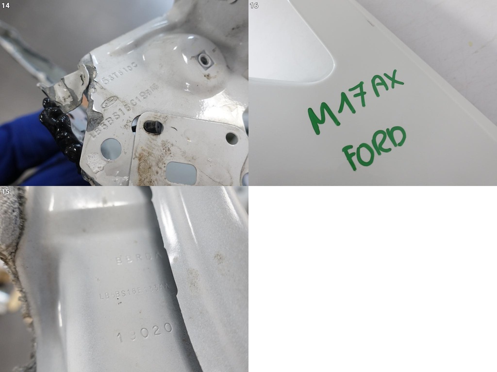 фото №12, Ford explorer vi 6 phev plug-in hybrid 19- крыло левый перед