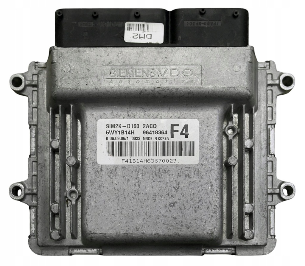 фото №1, Блок керування двигуна chevrolet epica 2.0 96418364 5wy1b14h + програмування