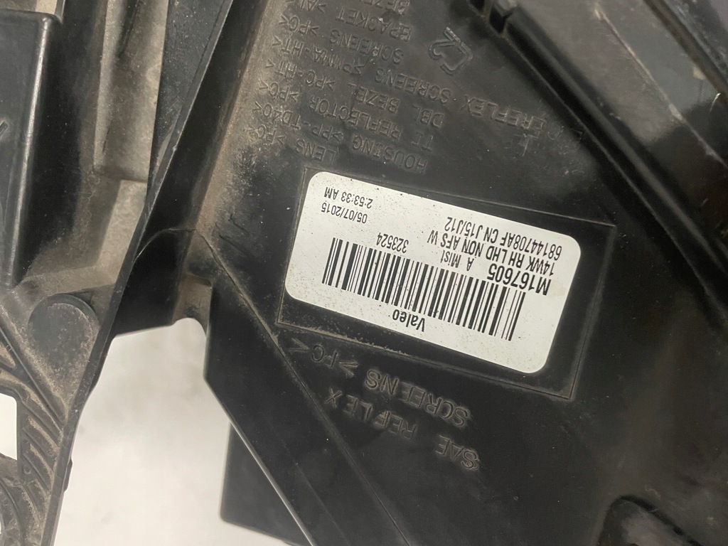 фото №13, Jeep grand cherokee wk2 лампа права full led правий kompletny eur 68144708af