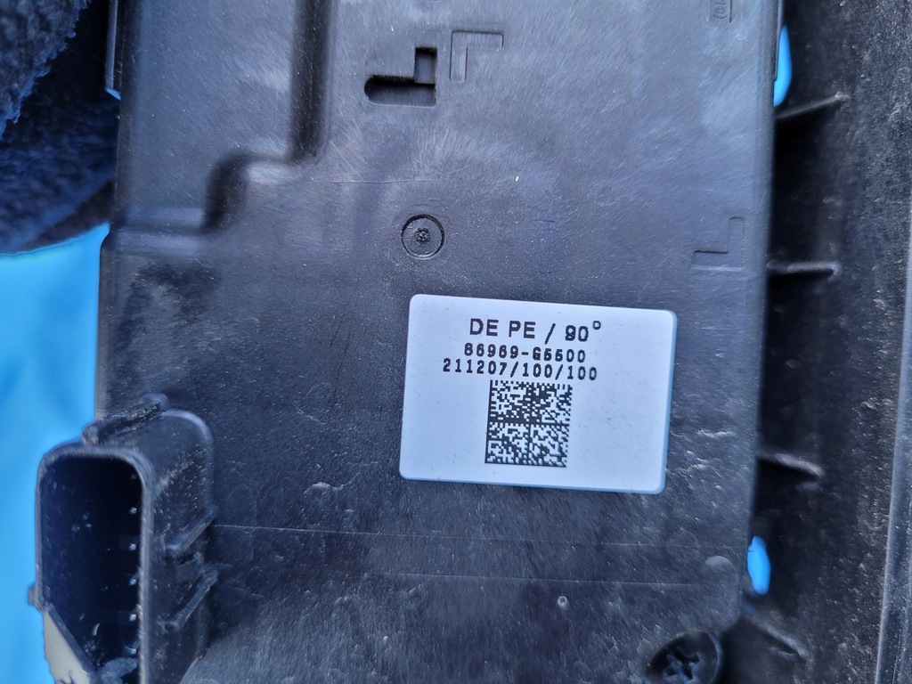 фото №9, Kia niro i | жалюзі шторка повітропровід повітря бампера lift 86961-g5500