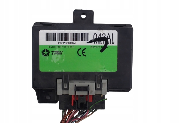 фото №1, Chrysler pt cruiser модуль комфорта p05293043ai