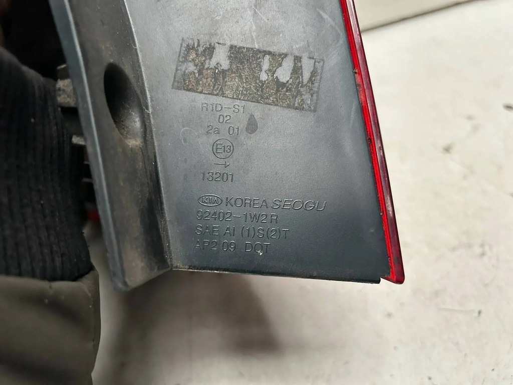 фото №4, Лампа задняя правый kia rio 2013