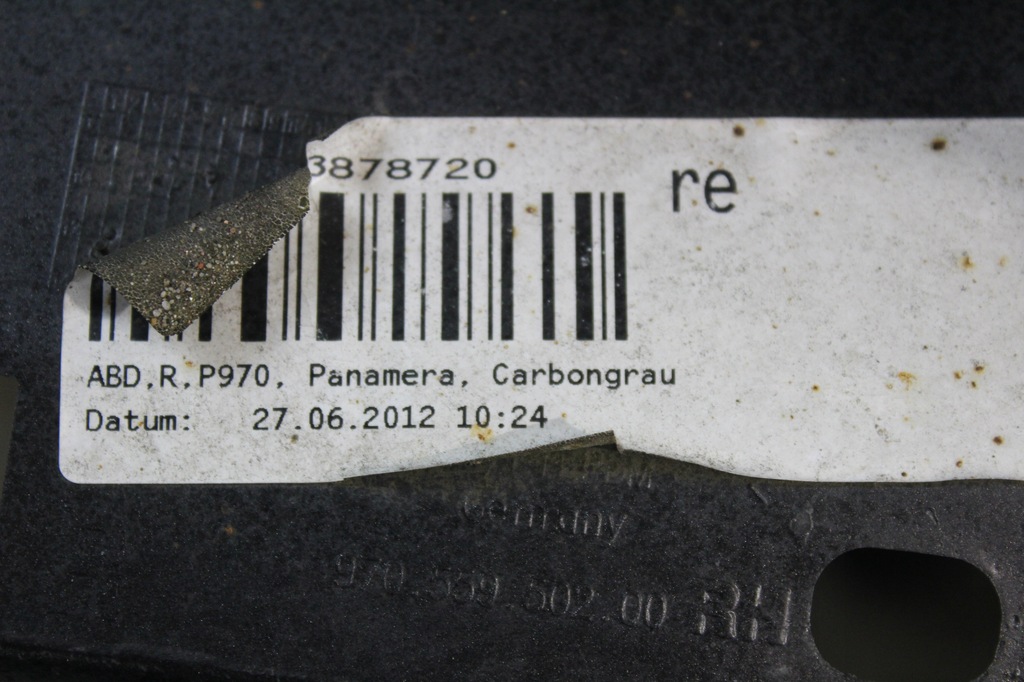 фото №12, Молдинг поріг права поріг porsche panamera 970