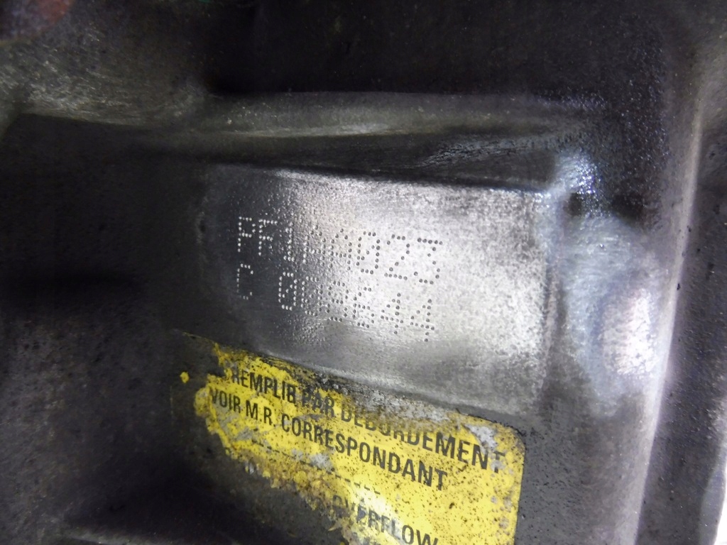 фото №9, Коробка передач передач pf1aa023 renault master ii 1.9 dci