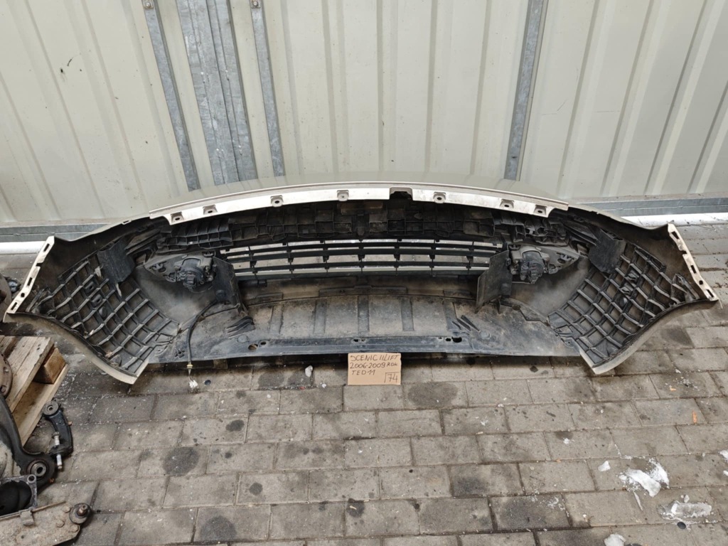 Ted11 ted 11 бампер передній перед renault scenic 2 2 рестайлінг  2006 - 2009 рік Недорого