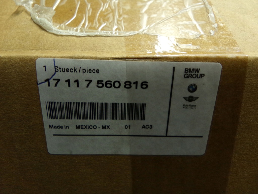 Bmw g05 g06 g07 f95 f96 додаткова висунута радіатор води nowa 7560816 Зі Шроту