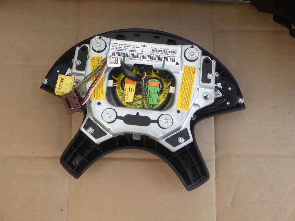 фото №7, Mercedes c w204 панель приладів приладова ремені подушки безпеки