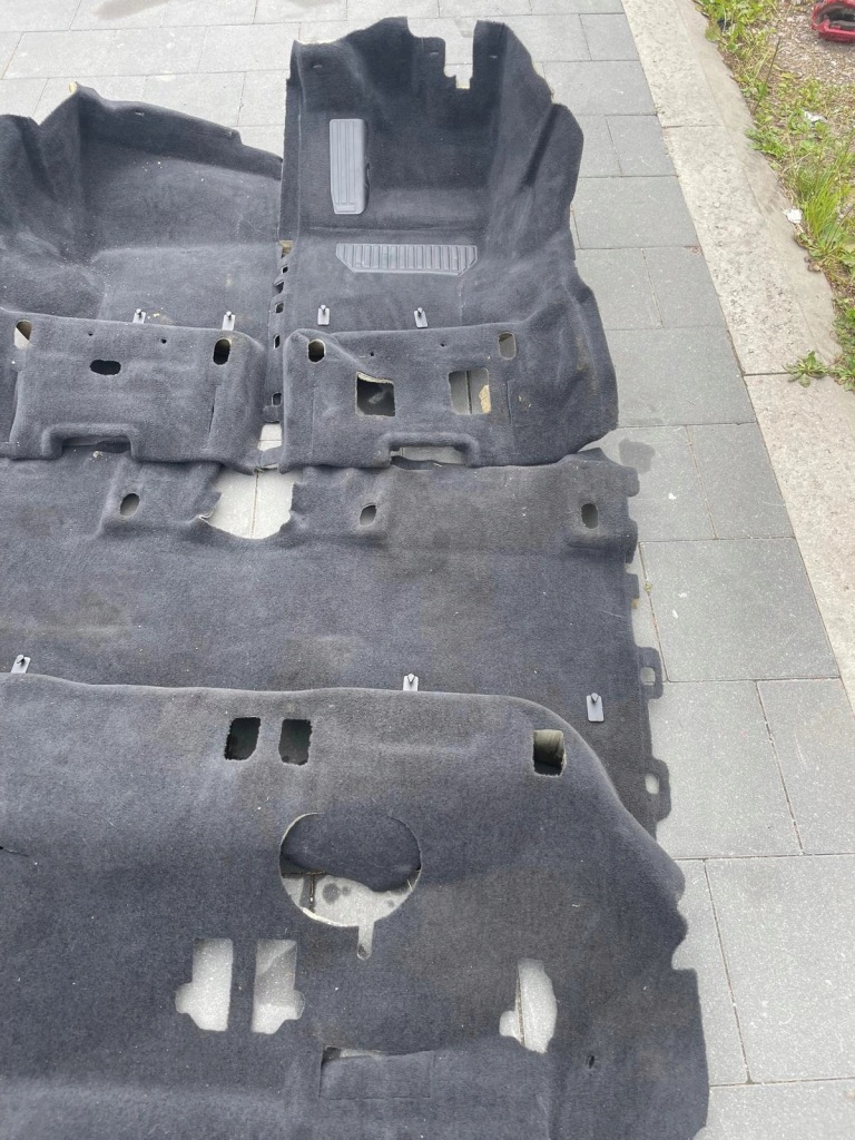 фото №2, Обшивка килимок салону перед задня range rover l494