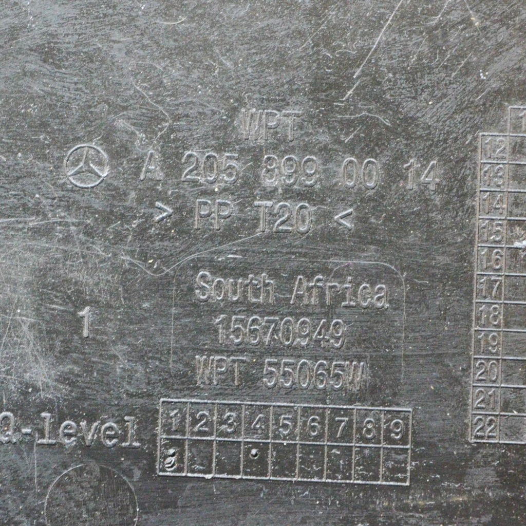 фото №6, Mercedes-benz c w205 2016 захист задня тунель середнього