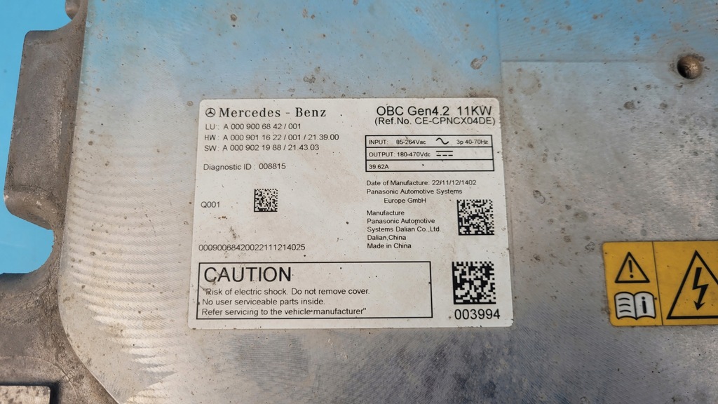 фото №6, Mercedes eqe w295 350+ 23r інвертор перетворювач напруги a0009006842