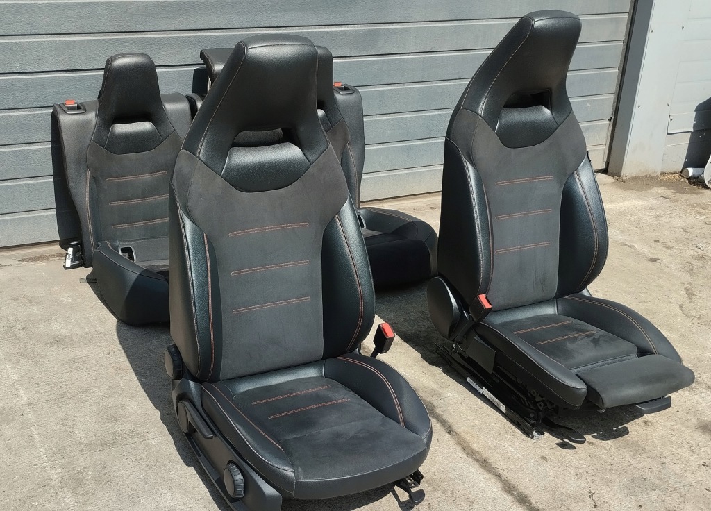фото №6, Сиденья заднее сиденье mercedes a klasa w177 lift amg кожа alcantara eu